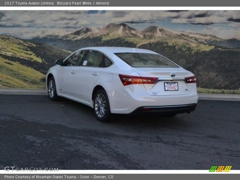 Blizzard Pearl White / Almond 2017 Toyota Avalon Limited