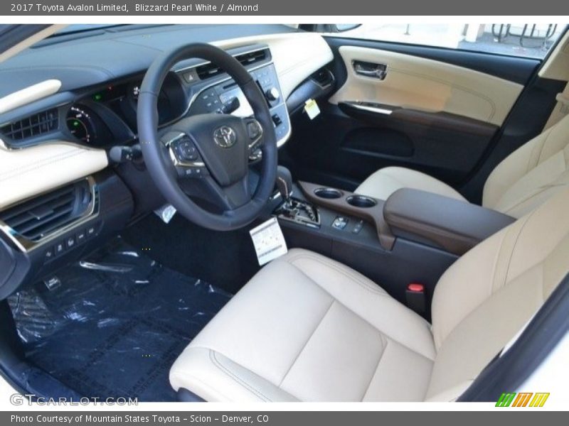 Blizzard Pearl White / Almond 2017 Toyota Avalon Limited