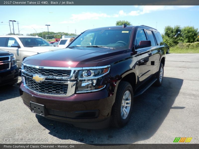 Black / Jet Black 2017 Chevrolet Tahoe LS 4WD
