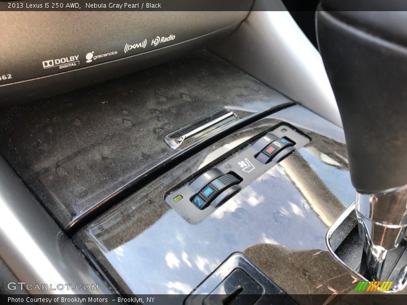 Nebula Gray Pearl / Black 2013 Lexus IS 250 AWD