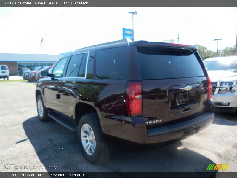 Black / Jet Black 2017 Chevrolet Tahoe LS 4WD