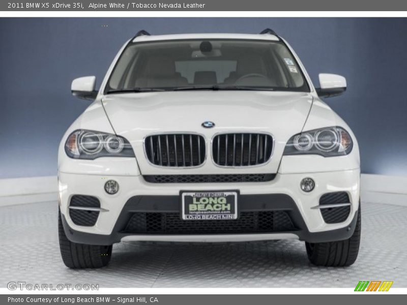 Alpine White / Tobacco Nevada Leather 2011 BMW X5 xDrive 35i