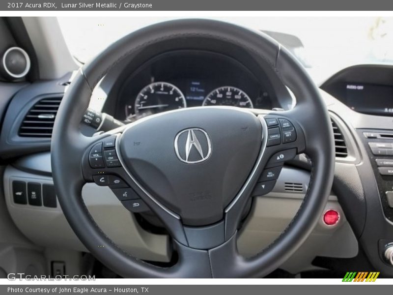 Lunar Silver Metallic / Graystone 2017 Acura RDX
