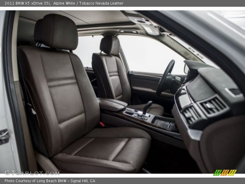 Alpine White / Tobacco Nevada Leather 2011 BMW X5 xDrive 35i