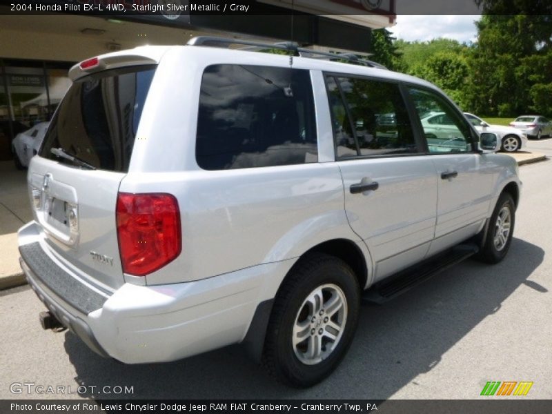 Starlight Silver Metallic / Gray 2004 Honda Pilot EX-L 4WD