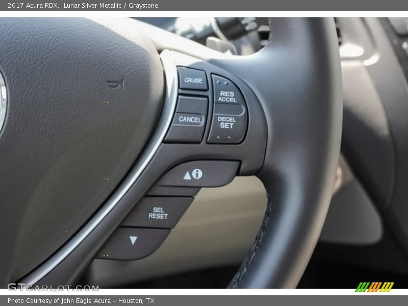 Lunar Silver Metallic / Graystone 2017 Acura RDX