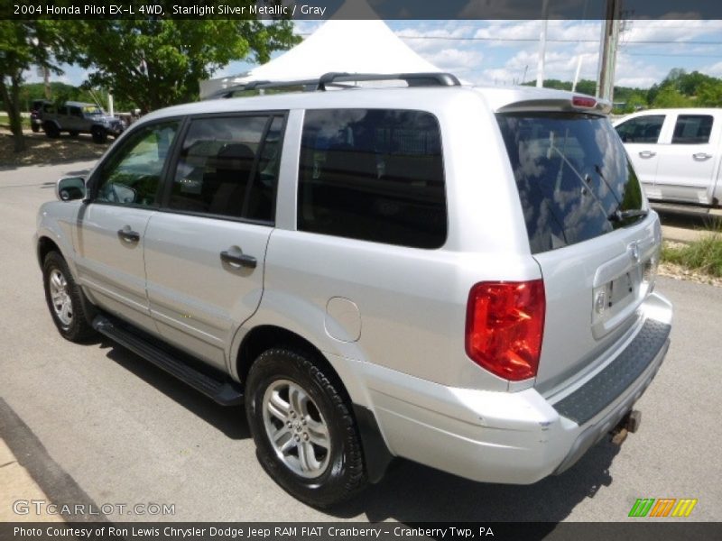 Starlight Silver Metallic / Gray 2004 Honda Pilot EX-L 4WD