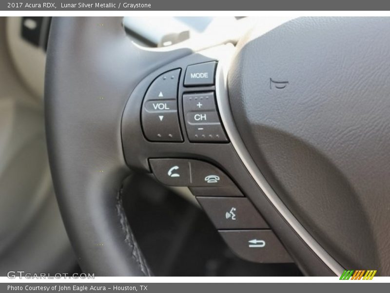 Lunar Silver Metallic / Graystone 2017 Acura RDX