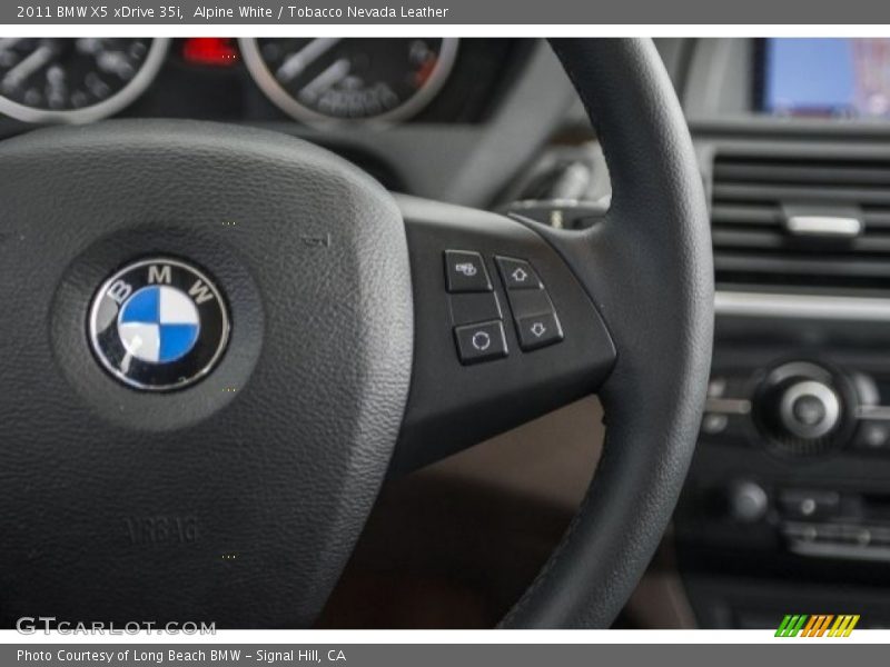 Alpine White / Tobacco Nevada Leather 2011 BMW X5 xDrive 35i