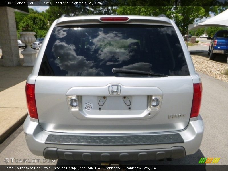 Starlight Silver Metallic / Gray 2004 Honda Pilot EX-L 4WD