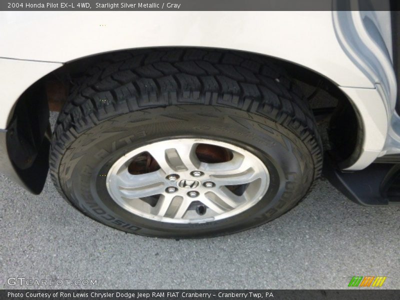 Starlight Silver Metallic / Gray 2004 Honda Pilot EX-L 4WD