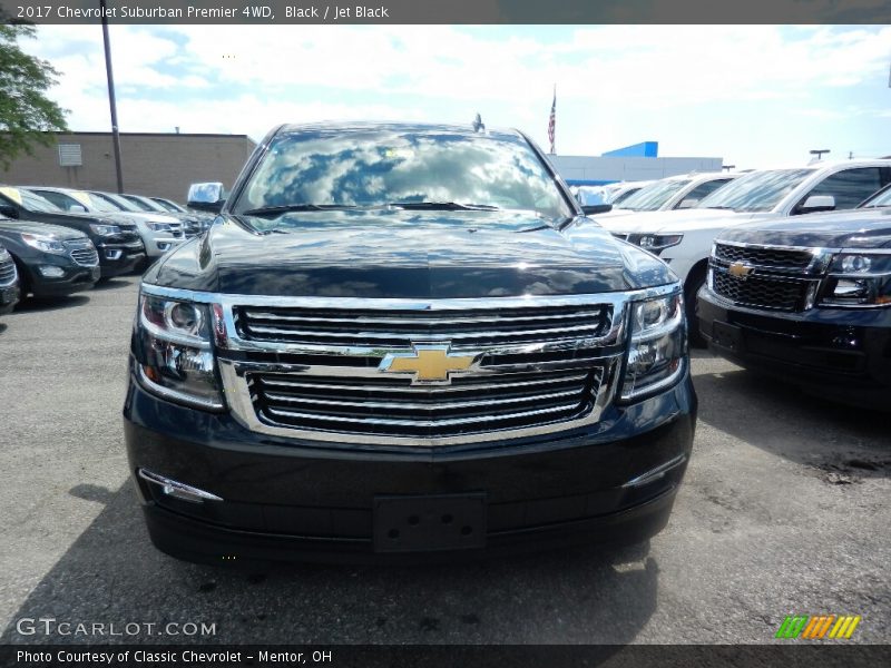 Black / Jet Black 2017 Chevrolet Suburban Premier 4WD