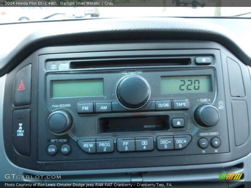 Starlight Silver Metallic / Gray 2004 Honda Pilot EX-L 4WD