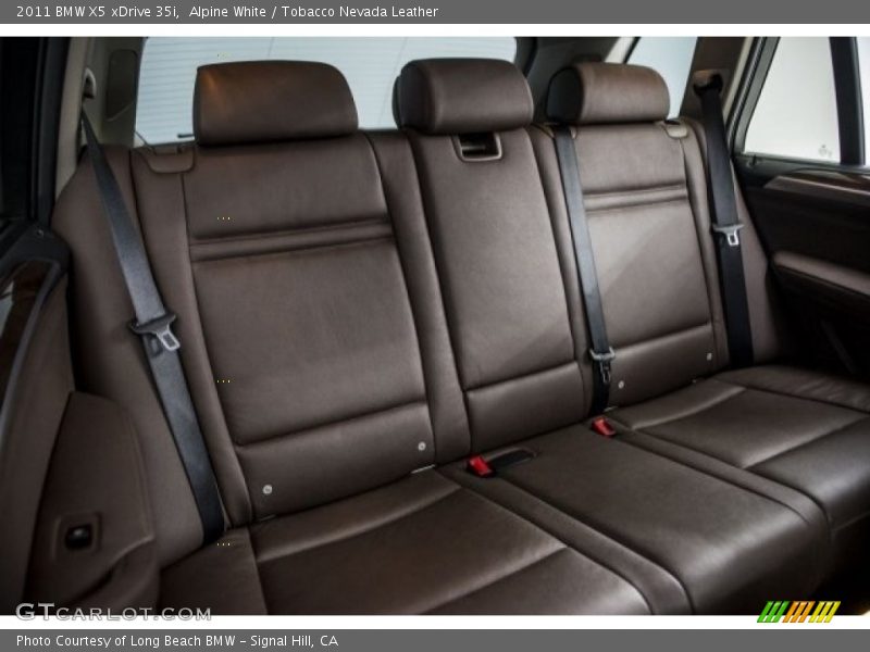 Alpine White / Tobacco Nevada Leather 2011 BMW X5 xDrive 35i