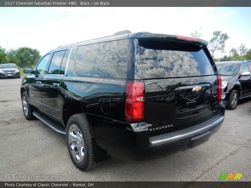 Black / Jet Black 2017 Chevrolet Suburban Premier 4WD