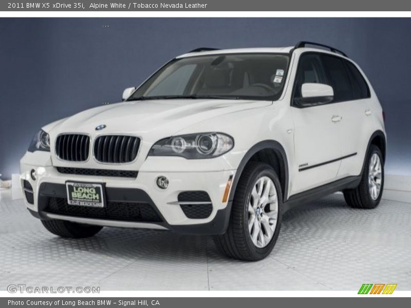 Alpine White / Tobacco Nevada Leather 2011 BMW X5 xDrive 35i