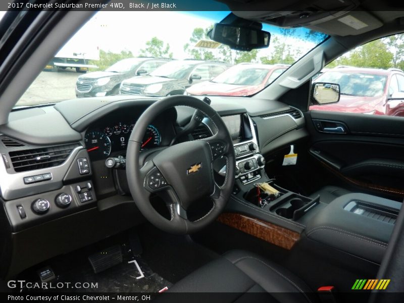 Black / Jet Black 2017 Chevrolet Suburban Premier 4WD
