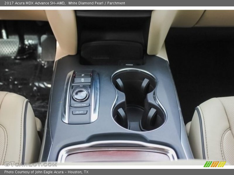 White Diamond Pearl / Parchment 2017 Acura MDX Advance SH-AWD