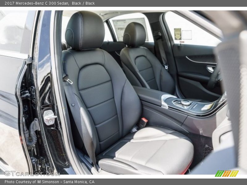 Black / Black 2017 Mercedes-Benz C 300 Sedan