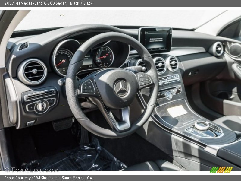 Black / Black 2017 Mercedes-Benz C 300 Sedan