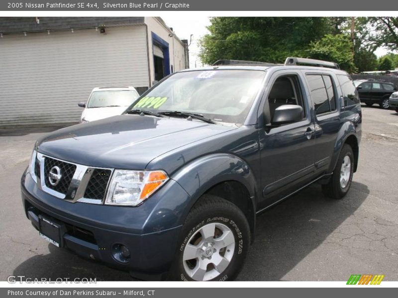 Silverton Blue Pearl / Graphite 2005 Nissan Pathfinder SE 4x4