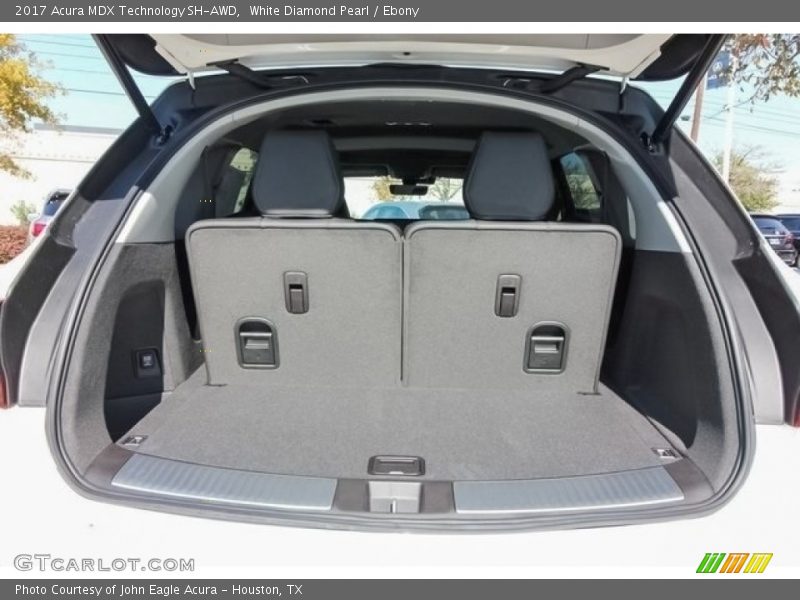 White Diamond Pearl / Ebony 2017 Acura MDX Technology SH-AWD