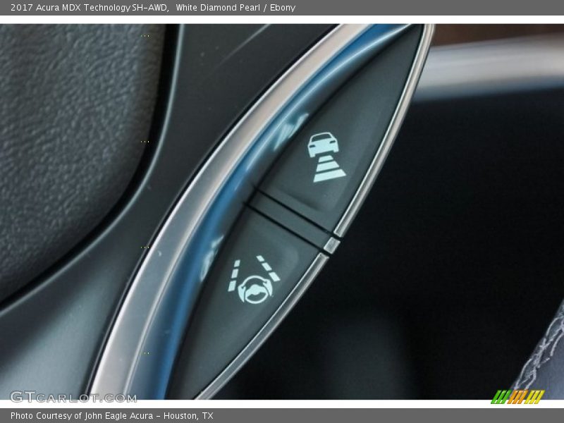 White Diamond Pearl / Ebony 2017 Acura MDX Technology SH-AWD