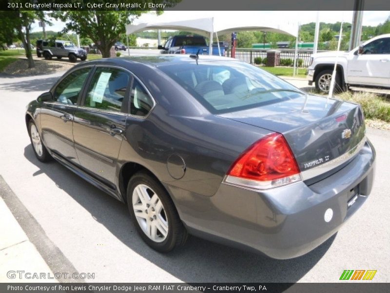 Cyber Gray Metallic / Ebony 2011 Chevrolet Impala LT