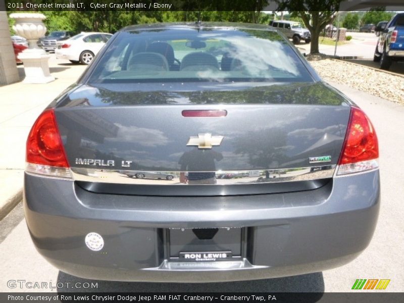 Cyber Gray Metallic / Ebony 2011 Chevrolet Impala LT