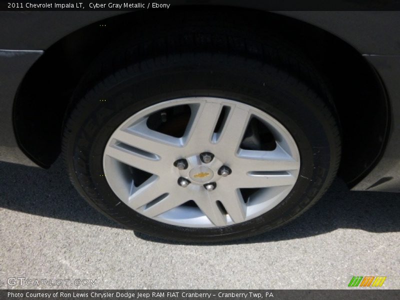Cyber Gray Metallic / Ebony 2011 Chevrolet Impala LT