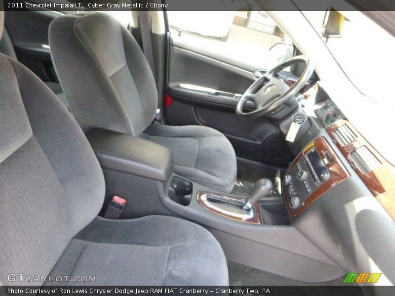 Cyber Gray Metallic / Ebony 2011 Chevrolet Impala LT