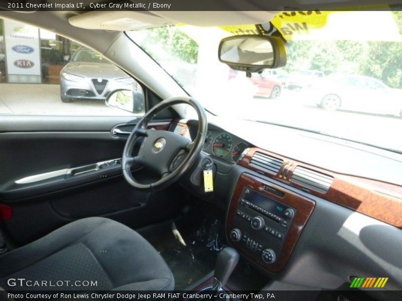 Cyber Gray Metallic / Ebony 2011 Chevrolet Impala LT