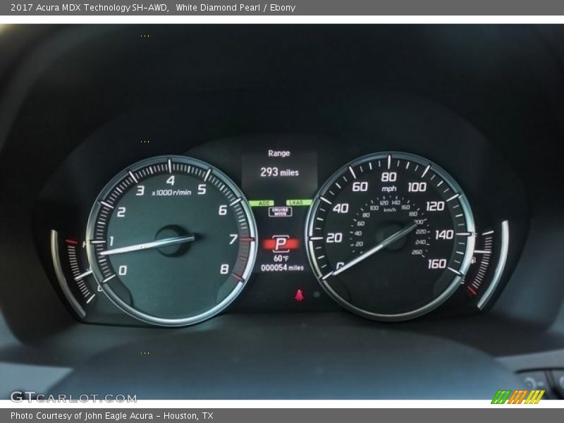 White Diamond Pearl / Ebony 2017 Acura MDX Technology SH-AWD
