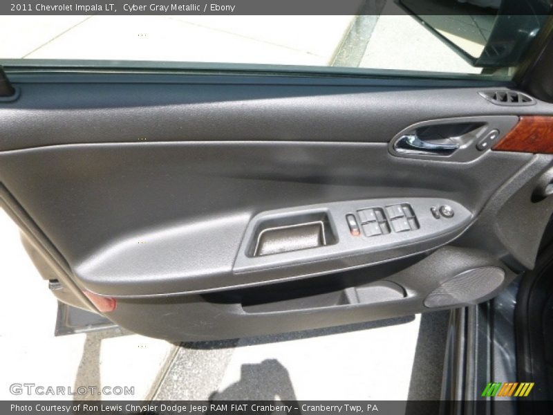 Cyber Gray Metallic / Ebony 2011 Chevrolet Impala LT