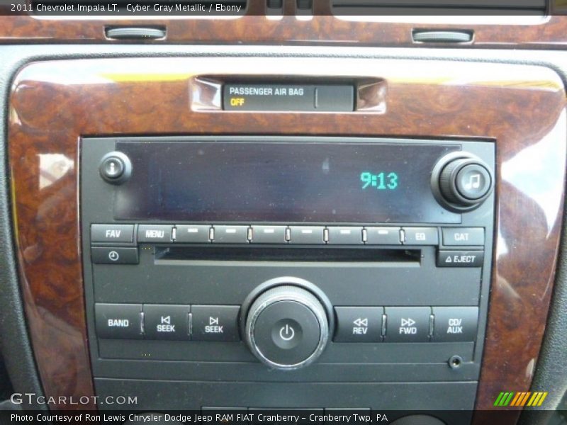 Cyber Gray Metallic / Ebony 2011 Chevrolet Impala LT