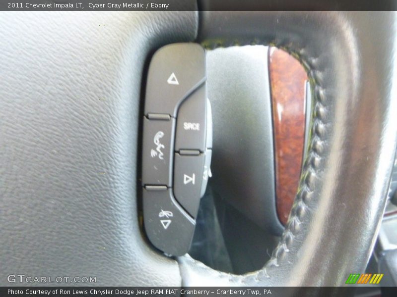 Cyber Gray Metallic / Ebony 2011 Chevrolet Impala LT