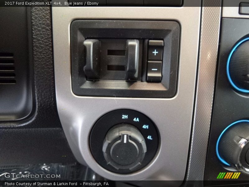 Blue Jeans / Ebony 2017 Ford Expedition XLT 4x4