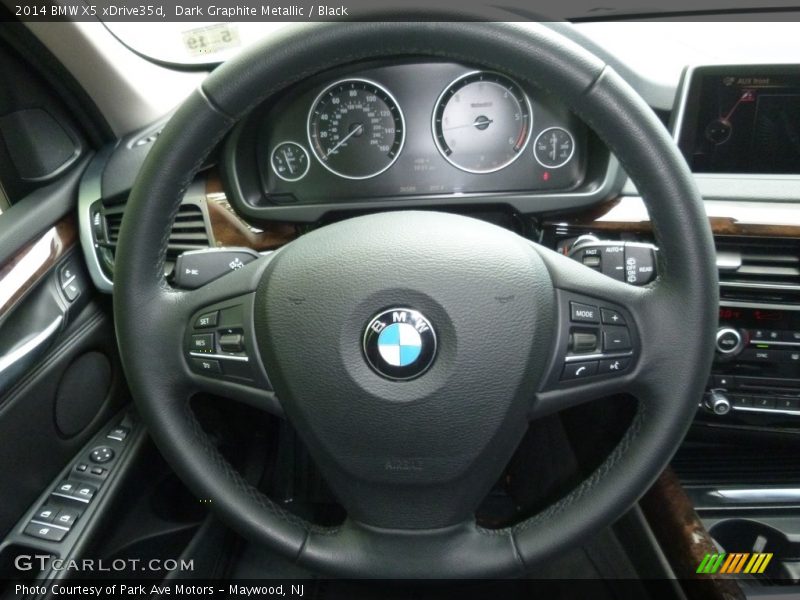 Dark Graphite Metallic / Black 2014 BMW X5 xDrive35d