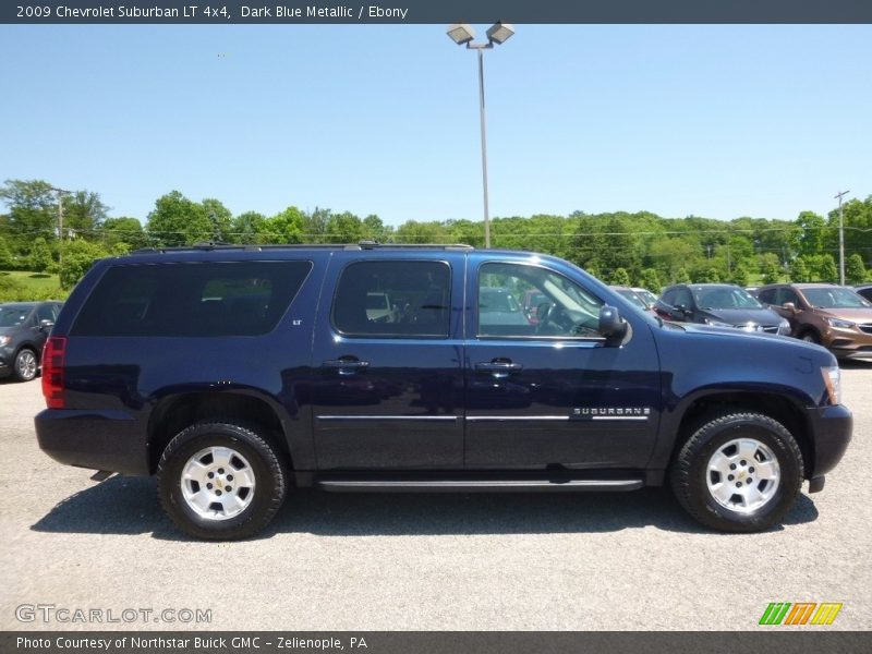 Dark Blue Metallic / Ebony 2009 Chevrolet Suburban LT 4x4