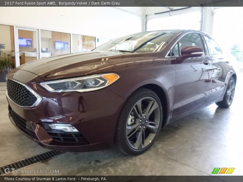 Front 3/4 View of 2017 Fusion Sport AWD