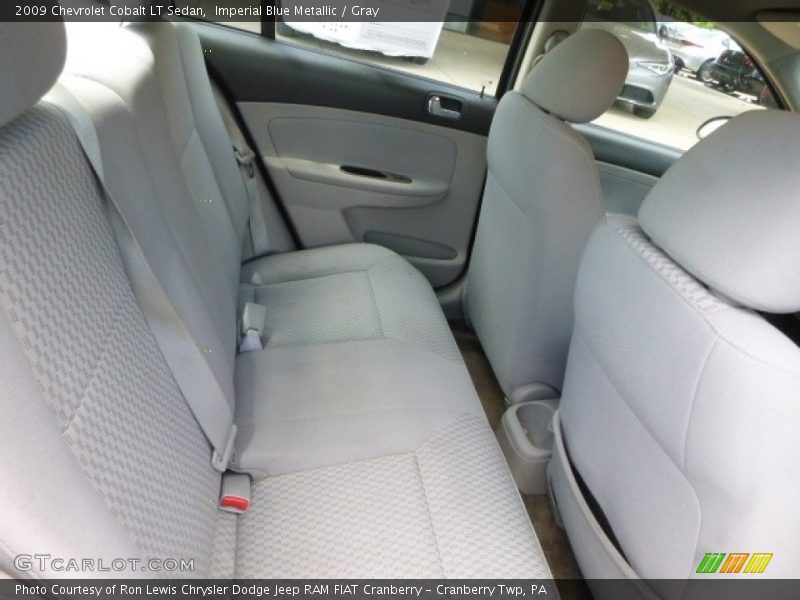 Imperial Blue Metallic / Gray 2009 Chevrolet Cobalt LT Sedan