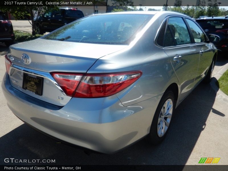 Celestial Silver Metallic / Ash 2017 Toyota Camry LE