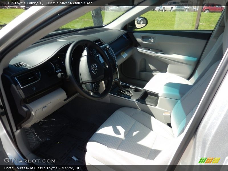 Celestial Silver Metallic / Ash 2017 Toyota Camry LE