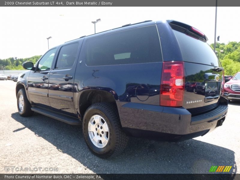 Dark Blue Metallic / Ebony 2009 Chevrolet Suburban LT 4x4