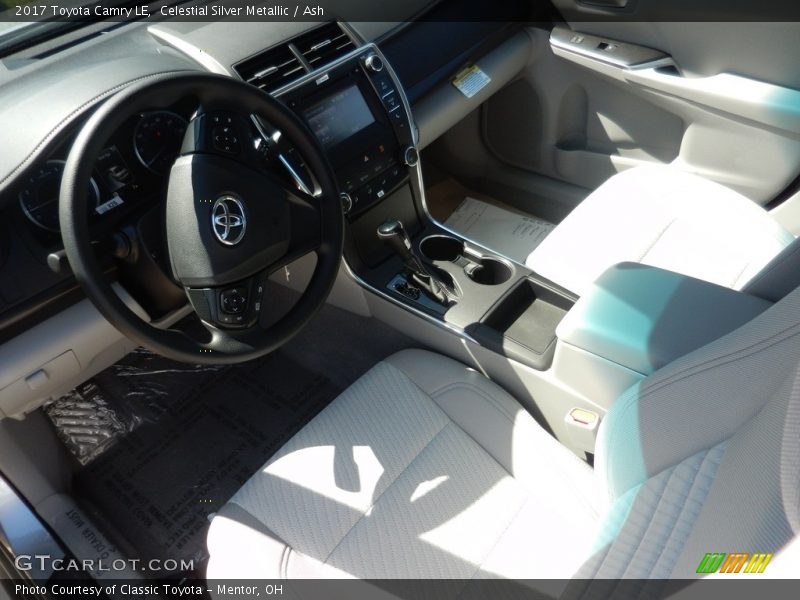 Celestial Silver Metallic / Ash 2017 Toyota Camry LE