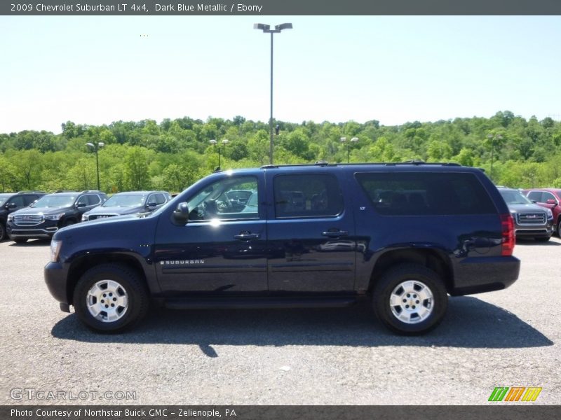 Dark Blue Metallic / Ebony 2009 Chevrolet Suburban LT 4x4
