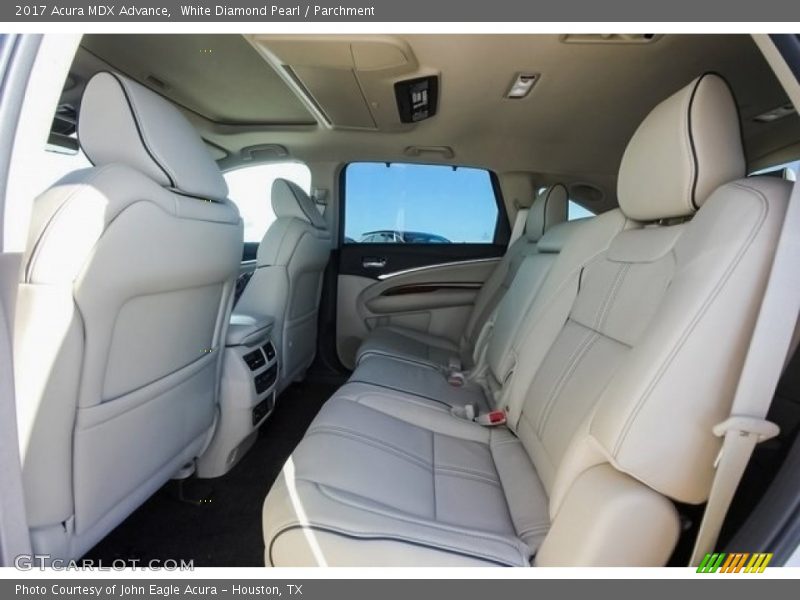 White Diamond Pearl / Parchment 2017 Acura MDX Advance