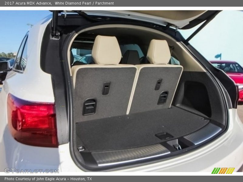 White Diamond Pearl / Parchment 2017 Acura MDX Advance