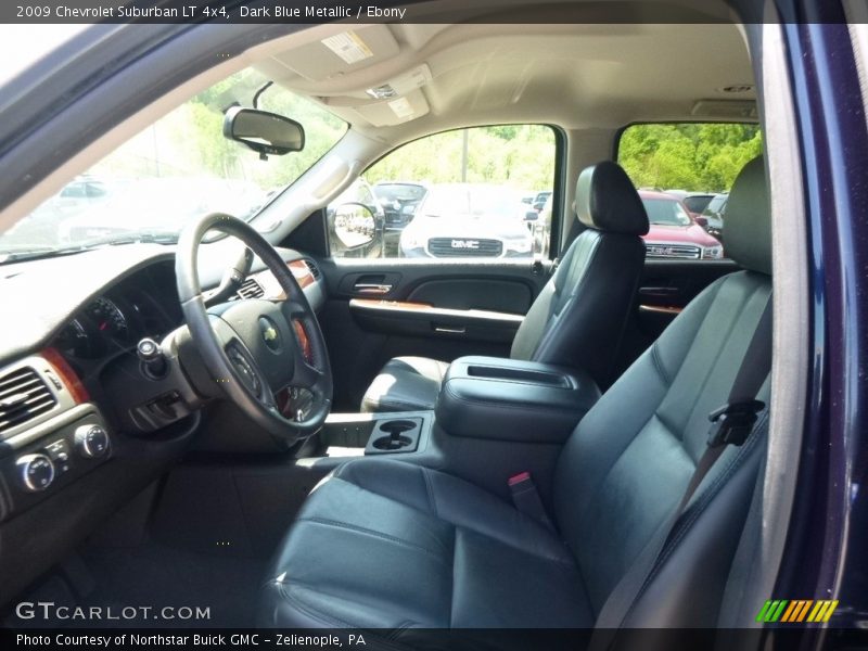 Dark Blue Metallic / Ebony 2009 Chevrolet Suburban LT 4x4