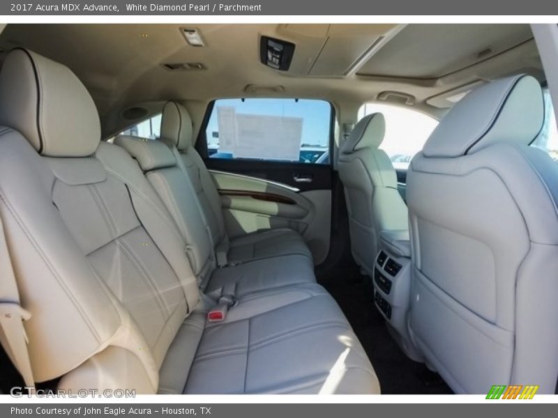 White Diamond Pearl / Parchment 2017 Acura MDX Advance